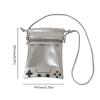 Whoasyst Crossbody Drawstring Bag for Cotton Doll Storage Compact PU Pouches Functional Organizers Crossbody Drawstring Pouc view 4