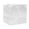 Acrylic Clear Piggy Bank for Adults Kids, Unopenable Money Saving Box, Transparent Must Break to Open Bank with Fastening Nails, DIY Design for Cash Savings and Financial Goal view 3