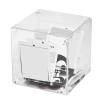 Acrylic Clear Piggy Bank for Adults Kids, Unopenable Money Saving Box, Transparent Must Break to Open Bank with Fastening Nails, DIY Design for Cash Savings and Financial Goal view 4