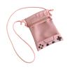 Whoasyst Crossbody Drawstring Bag for Cotton Doll Storage Compact PU Pouches Functional Organizers Crossbody Drawstring Pouc view 4