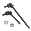 1/10 RC Front CVD Drive Shaft Set, High Strength Alloy Front Axle Driveshaft for VP F10 RC Crawler Car, CNC Precision Machined Lightweight Design with Adjustable CVD Structure, Dur view 2
