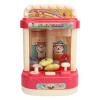aqxreight Mini Doll Machine with Music Claw Machine for for Home Party Christmas Birthday Gifts Blue Children They Dolls Enjoy Fun Bring Mini This Music Fun Can Fan Catching Doll (Pink) view 1