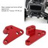 aqxreight 1 Pair RC Shock Towers Mount Racing Front Rear Bracket Shock Towers Mount for 1 10 Silver Is Good Car for and Is Bracket Front Rear Our RC (Red) view 2