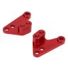 aqxreight 1 Pair RC Shock Towers Mount Racing Front Rear Bracket Shock Towers Mount for 1 10 Silver Is Good Car for and Is Bracket Front Rear Our RC (Red) view 3