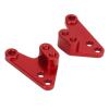 aqxreight 1 Pair RC Shock Towers Mount Racing Front Rear Bracket Shock Towers Mount for 1 10 Silver Is Good Car for and Is Bracket Front Rear Our RC (Red) view 4