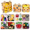 KAWITLO Montessori Busy Book, Suitable for Toddlers Aged 1-3, Felt Sensory Activity Book, Children's Travel Toy, Quiet Book Busy Board, Birthday Gift for Boys and Girls view 1
