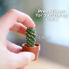 3D-Printed Cactus Clicker with Satisfying Tactile Click, Desk Stress Relief & Sensory Gadget, Fun Plant-Style Decor & Gift (3, Style 12) view 2
