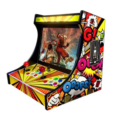 19-inch Arcade Machine with 2 Player 50,000 Games - Ultimate All-in-One Home Arcade Cabinet | Plug & Play | Fighting Games, Classics & More! (19-inch Black)