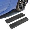 2PCs Rear Side Skirt Winglet, Carbon Fiber Style Universal Car Lip Side Winglets Extension Spoiler, ABS Material with Textured Design, for Most Automobiles to Reduce Airflow and En view 3