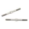 aqxreight 2Pcs RC Steel Turnbuckle Wear Resistant RC Turnbuckle Pull Rod for 1 10 Cars 48mm Wear Tear Resistant Strength More Steel is Which Premium Durable view 1