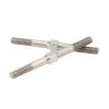 aqxreight 2Pcs RC Steel Turnbuckle Wear Resistant RC Turnbuckle Pull Rod for 1 10 Cars 48mm Wear Tear Resistant Strength More Steel is Which Premium Durable view 4