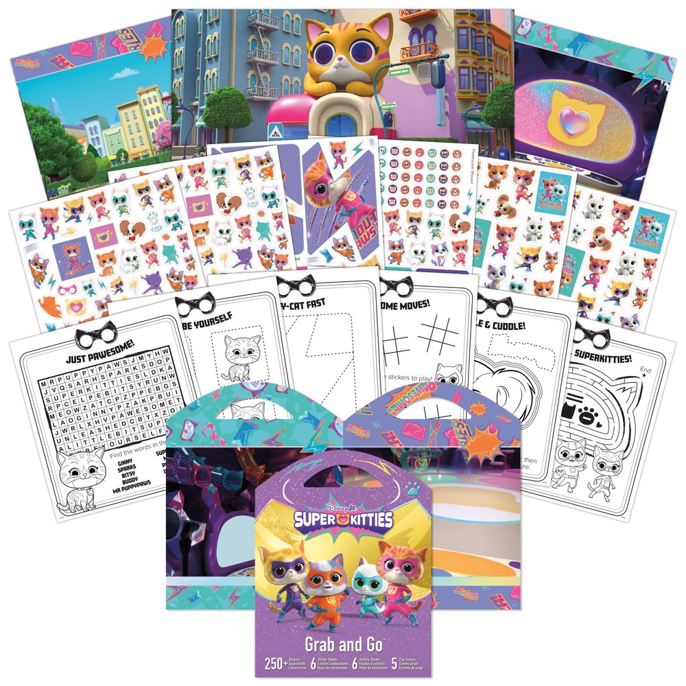 Disney Junior Super Kitties Grab and Go