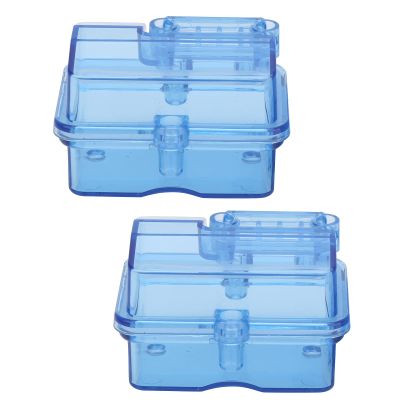 OVAQUIXI 2Sets Receiver Box, Transparent Plastic ESC Case with Mounting Screws, for RC Cars Boats Accessories