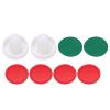 aqxreight 60mm Table Hockey Pushers Set Ergonomic Design Hockey Goalies Game Tables Accessories Broken Green Not Bottom with It High Made of Hard Material Material and Table Pushers view 1