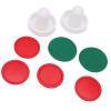 aqxreight 60mm Table Hockey Pushers Set Ergonomic Design Hockey Goalies Game Tables Accessories Broken Green Not Bottom with It High Made of Hard Material Material and Table Pushers view 4