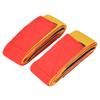 1 Pair Legged Fixed Belt, Outdoor Sport Equipment, Multiplayer Teamwork Game Interactive Toys with Adjustable Hook & Loop Strap, Elastic Foot Leggings for Parent - Child Activities (4-person leggings view 3