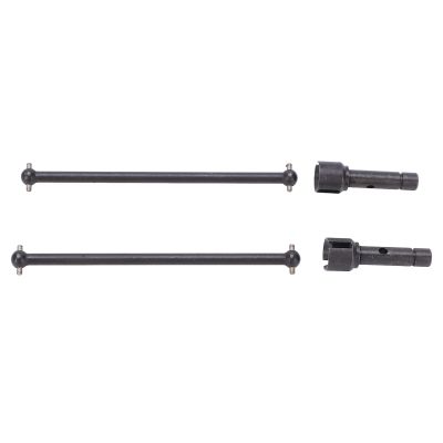1Pack CVD Drive Shaft Set, Universal Metal Rear Drive Shaft for YK 4012 4013 RC Vehicles, Steel RC Car Parts with 2 Drive Shafts and 2 Dogbones, High Strength Durable Replacement f
