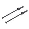 1Pack CVD Drive Shaft Set, Universal Metal Rear Drive Shaft for YK 4012 4013 RC Vehicles, Steel RC Car Parts with 2 Drive Shafts and 2 Dogbones, High Strength Durable Replacement f view 4