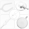Abaodam Real Working Stethoscope for Kids, Doctor Toy for Role Play and Pretend Games, Nurse & Medical Kit Accessory for Toddlers, Boys and Girls, White view 2