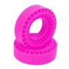 1.0inch Double Layer Hollow Silicone Tire Insert, RC Car Tire Inner Filler, for SCX24 FCX24 AX24 1/18 1/24 RC Cars, Improve Traction and Grip with Excellent Sidewall (Rose Red) view 4