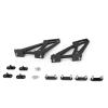 Universal Car CNC Aluminum Alloy Rear Wing Trunk Racing Tail Spoiler Legs Mount Brackets, High Strength Spoiler Mounting Brackets, Wing Kit for Improved Handling and view 1