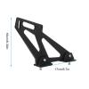 Universal Car CNC Aluminum Alloy Rear Wing Trunk Racing Tail Spoiler Legs Mount Brackets, High Strength Spoiler Mounting Brackets, Wing Kit for Improved Handling and view 2