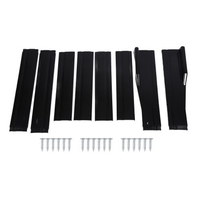 Rear Side Skirt 78.7 in Gloss Black, Universal Car Side Skirt Extension, Rocker Panel Spoiler Lip with ABS Material, Reduces Air Resistance and Enhances Vehicle Stability for Sport