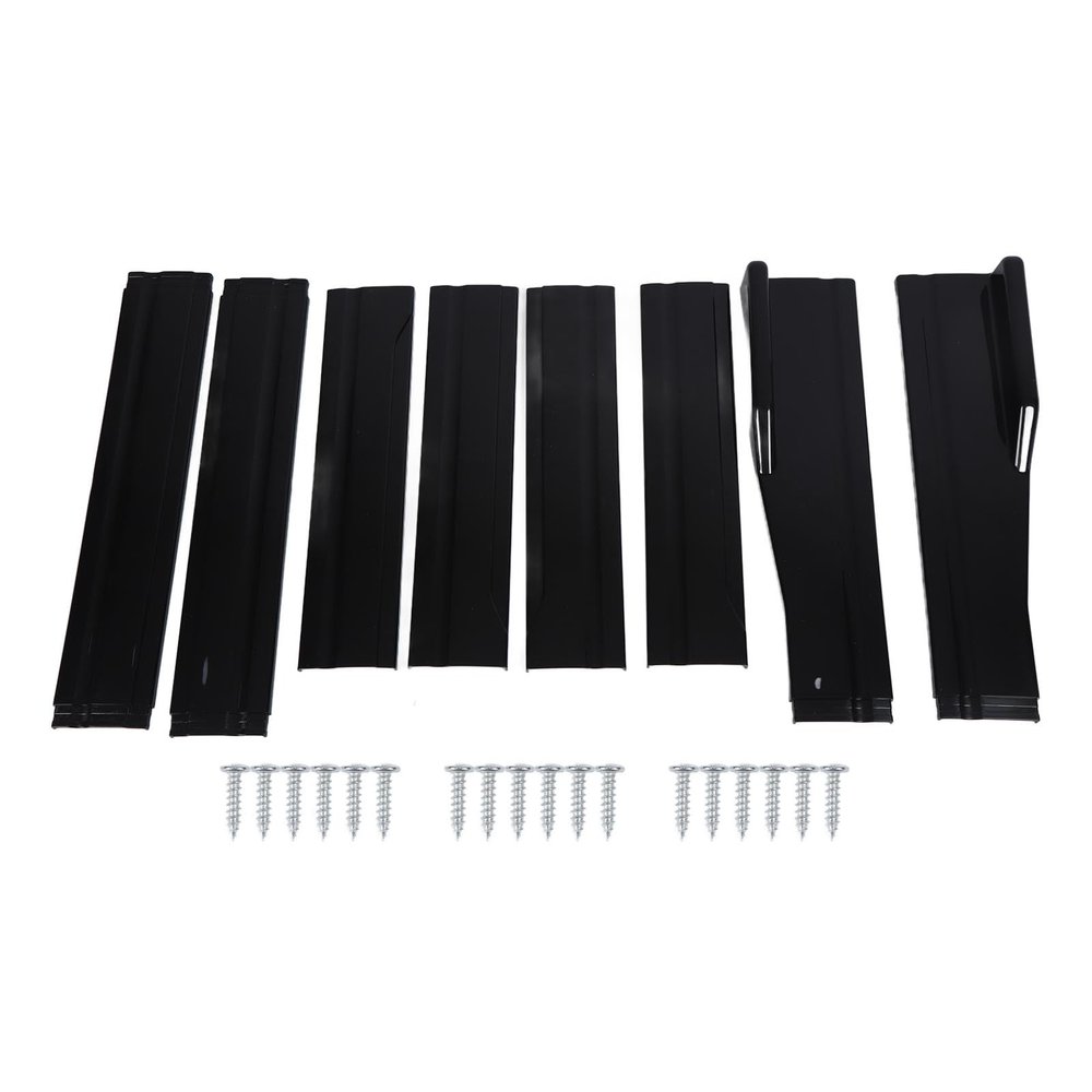 Rear Side Skirt 78.7 in Gloss Black, Universal Car Side Skirt Extension, Rocker Panel Spoiler Lip with ABS Material, Reduces Air Resistance and Enhances Vehicle Stability for Sport