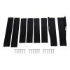 Rear Side Skirt 78.7 in Gloss Black, Universal Car Side Skirt Extension, Rocker Panel Spoiler Lip with ABS Material, Reduces Air Resistance and Enhances Vehicle Stability for Sport view 1