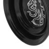 Aluminum Alloy YoYo Ball, Unresponsive Yoyo for Advanced Players, High Performance Competition Yoyo with Stainless Steel Bearings, Fade Free Design and 3 Strings Included, Perfect (Black) view 3