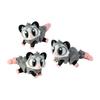 3D Printed Articulated Opossum Fidget Toy 3 Pack Flexible Cute Animal Desk Decor, Adult Stress Relief Collectible 3D Printed in USA view 1