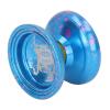 Yoyo Ball Unresponsive, Aluminum Alloy Yoyo Toy, Advanced Yoyo with 3 Strings and Glove, Premium Stability Yoyo for Tricks Training, Shock Metal Yoyo for Kids and Adults (Blue) view 4