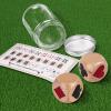 Aqfds 2Pcs Double Trumps Marker Dices Euchre Indicators Wooden Cubes Dices Tool Great for Bridge Card Comfortable Grip view 4