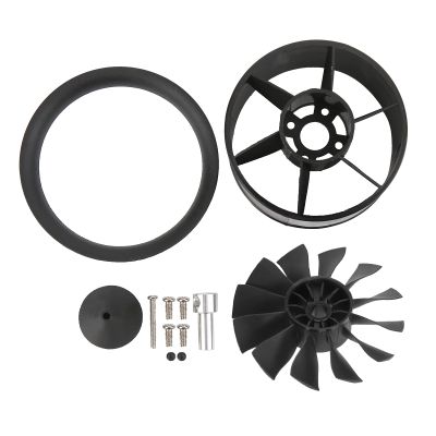 50mm Ducted Fan for RC Planes, 12 - Blade Propeller Ducted Fan, High Rigidity Injection - Molded Design with Perfect Dynamic Balance, Compatible with QF2611-3300/4000/4600/5000KV (Forward Oar)