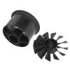 50mm Ducted Fan for RC Planes, 12 - Blade Propeller Ducted Fan, High Rigidity Injection - Molded Design with Perfect Dynamic Balance, Compatible with QF2611-3300/4000/4600/5000KV (Forward Oar) view 3