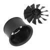 50mm Ducted Fan for RC Planes, 12 - Blade Propeller Ducted Fan, High Rigidity Injection - Molded Design with Perfect Dynamic Balance, Compatible with QF2611-3300/4000/4600/5000KV (Forward Oar) view 4