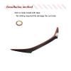 Carbon Fiber Car Rear Trunk Racing Spoiler Compatible For Lexus RCF RC F 2015-2018 Auto Car Rear Trunk Lid Spoiler Wing Car Exterior Trim view 3