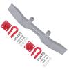 Aluminium Alloy Front Bumper for 1/16 RC Car, CNC Polished Surface Upgrade Part, High Strength Lightweight Replacement Bumper Compatible with WPL B14 B16 Q61 (Ti Color) view 3