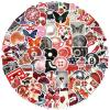 100PCS Aesthetic Downtown Girls Stickers Cool Trendy Y2K Decals Vinyl Junk Journaling Retro Aesthetic Cyber Trend Stickers for Water Bottle Laptop (Y2K100) view 1