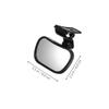 Abaodam 2pcs Car Mirror for Rear Facing Seats Rear View Observation Mirror with 360 Adjustable Wide Angle for Backseat Monitoring view 2