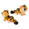 3D Printed Articulated Tiger Fidget Toy 3 Pack Flexible Cute Animal Desk Decor, Adult Stress Relief Collectible 3D Printed in USA view 4