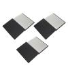 3PCS Collecting Holder Album, Black Currency Collection Book, Transparent PVC and Currency Collecting with Soft Touch Pages, for Household Storage and D view 4