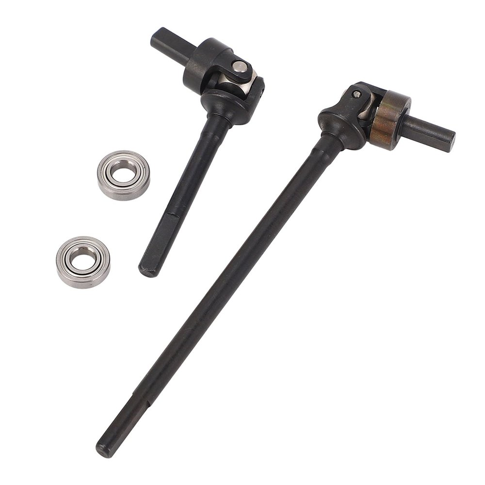 1/10 RC Front CVD Drive Shaft Set, High Strength Alloy Front Axle Driveshaft for VP F10 RC Crawler Car, CNC Precision Machined Lightweight Design with Adjustable CVD Structure, Dur