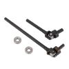 1/10 RC Front CVD Drive Shaft Set, High Strength Alloy Front Axle Driveshaft for VP F10 RC Crawler Car, CNC Precision Machined Lightweight Design with Adjustable CVD Structure, Dur view 4