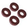 4Pcs 1.9in RC Car Tire Silicone Insert, Enhanced Grip and Stability Wheel Tire Inner Filler, Elastic Silicone Insert for 1/10 RC Crawler Car, Durable Rhombus Design for Various Off (Copper) view 4