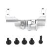 RC Toys For Mjx For Hyper Go H12Y H12Y+ 1/12 Metal Front Axle Servo Mount Bracket RC Crawler Car Upgrade Parts Accessories(Silver) view 2