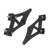 5" Universal Car CNC Aluminum Alloy Rear Wing Trunk Racing Tail Spoiler Legs Mount Brackets, High Strength Lightweight Spoiler Mounting Brackets, Aerodynamic Rear Wing Legs with Bo view 2