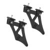 5" Universal Car CNC Aluminum Alloy Rear Wing Trunk Racing Tail Spoiler Legs Mount Brackets, High Strength Lightweight Spoiler Mounting Brackets, Aerodynamic Rear Wing Legs with Bo view 4
