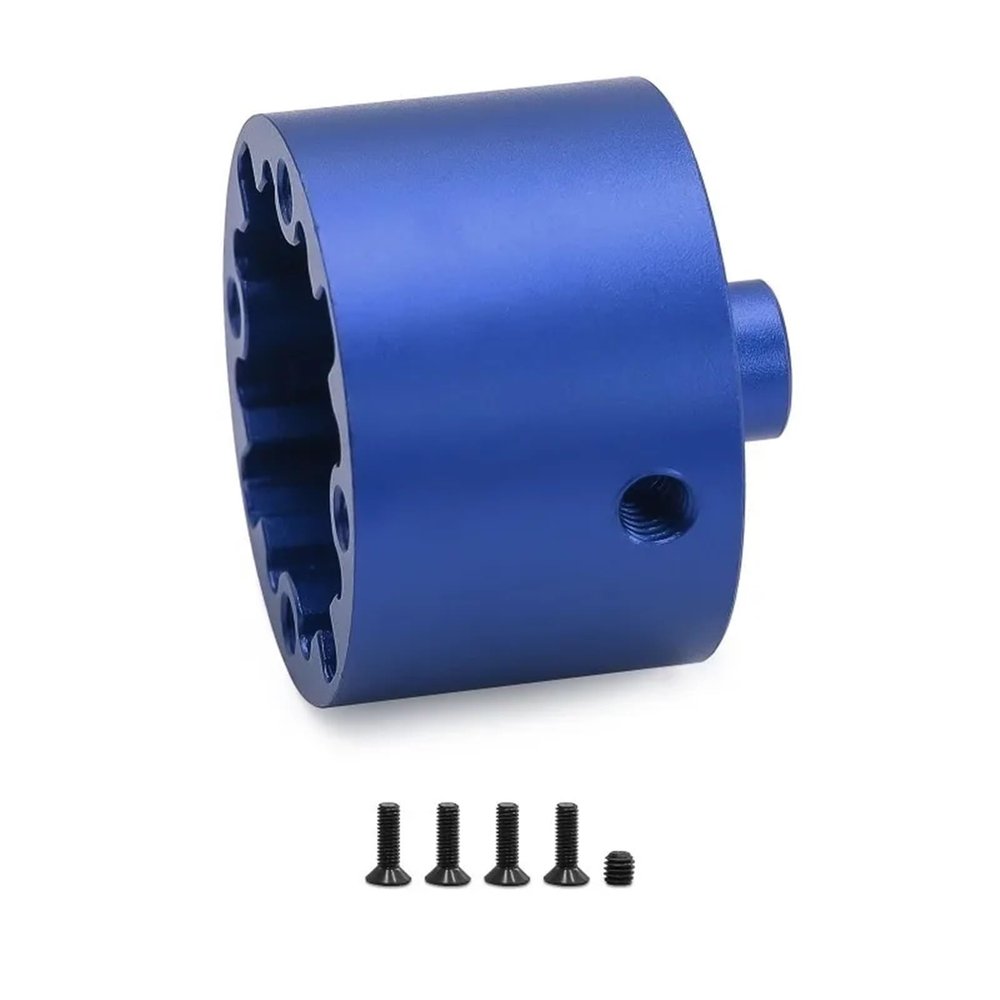 RC Car Toys For Arrma 6S For Kraton For Mojave For Ranger V6 1/8 Aluminum EXB Differential Housing Replacement Upgrade Kit #ARA310983(Blue)