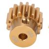 7075 Aluminum Alloy 32P Pinion Gear Set, Motor Gears Kit for RC Car Model, High Performance 12T - 16T Gear Set with 5PCs Accessories, Compatible with 3.175mm Shaft 1/10 RC S CS R31 view 3